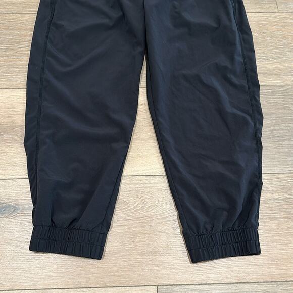 Z BY ZELLA Black High Waist Active Workout Lounge Jogger Pants Bottoms Size 8 - Picture 4 of 10